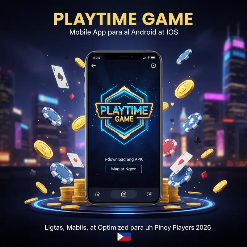 Playtime Game App Download Banner 2026